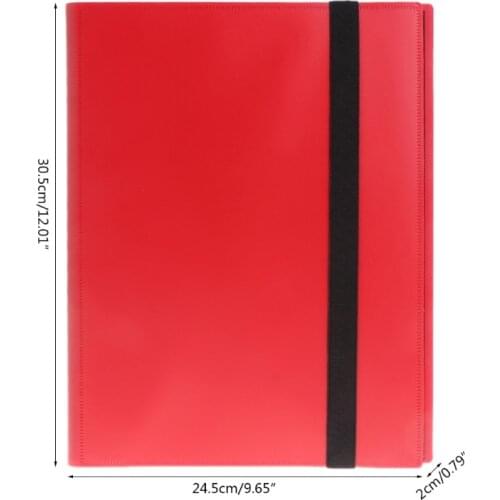 360 Cards Capacity Pocket Holder Binders Albums for CCG MTG Yugioh Board Game Card Book Sleeve Holder