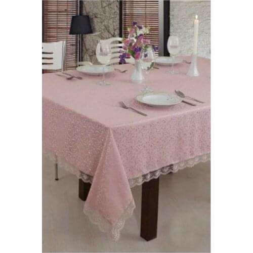 Kdk Dertsiz Masa Örtüsü Pudra 160X220 CM
