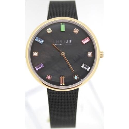 INFIJE Quartz Watch in Steel and Mother of Pearl - MADE IN ITALY