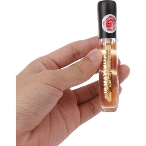 Lip Plumper Collagen Plumping Gloss Device Tool Labios Aumento Moisturizer Repair Extreme Volume Plump Fuller Lips Enhancer