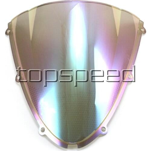 Motorcycle Windshield Windscreen For Kawasaki Ninja ZX6R 2005-2008 /ZX10R 2006-2007 LC