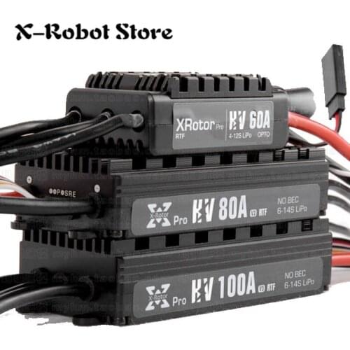 Original hobbywing XRotor pro HV V3 80A 100A ESC for DIY Agricultural multirotor Drone High-voltage version of ESC