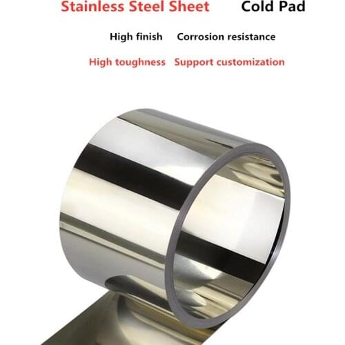 1 Meter 304 Stainless Steel Strip, Thin Steel Plate, Stainless Steel Sheet Steel Skin Stainless Steel Cold Welding Sheet