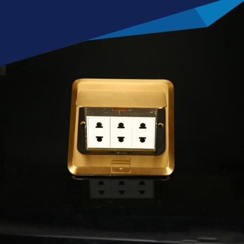 Pop socket /Tabletop socket/hidden/ Damping spring open Information outlet /Office conference room desktop socket