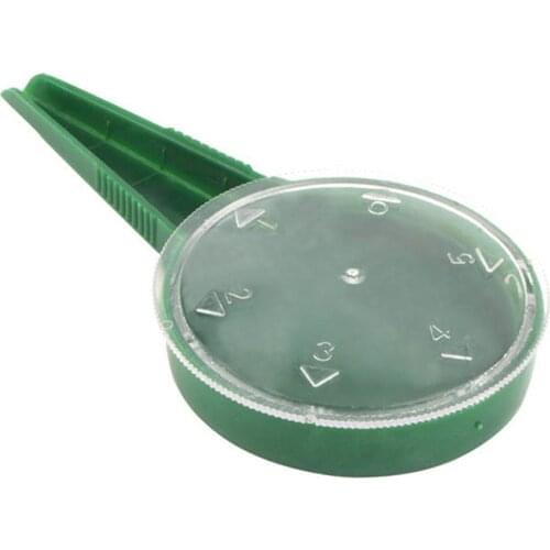 Seed Dispenser, Garden Seeder Seed Spreaders Gardening Hand Planter Sower Tool with Adjustable Hole Size for Garden Planting