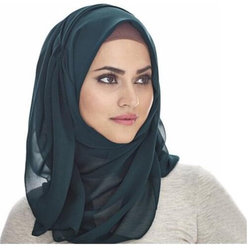 Knit Veil Women Scarfs Solid Color Muslim Crinkle Hijab Lightweight Lady Foulards Vintage Simple Luxury Fashion Girl Hair Scarf