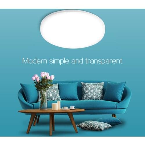 Ultra Thin LED Ceiling light lamp 15W 20W 30W 50 AC 220V Surface Mount Flush lampada LED Panel lamps for Bedroom Living Room