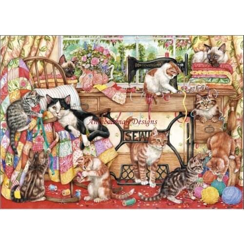 Needlework for embroidery DIY DMC High Quality - Counted Cross Stitch Kits 14 ct Oil painting - A Lost Stitch