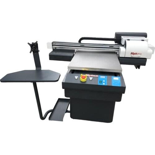 Factory manufacturer flatbed digital multicolor double head white varnish 6090 uv printer with dx10 printhead