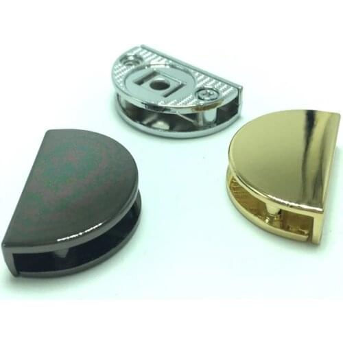 14mm Magnetic Snap Fasteners Moon Clasps Buttons For Crafts Handbag Purse Wallet Bags Clothes