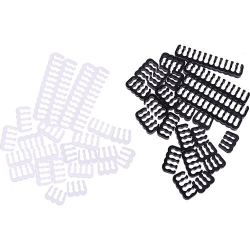 24Pcs/Lot PP Cable Comb/Clamp/Clip/Organizer/Dresser for 2.5-3.2mm PC Power Cables Wiring 4/6/8/24 Pin Computer Cable Manager