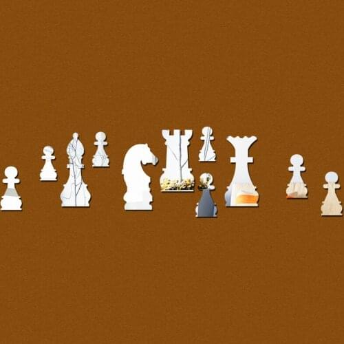 2019 new home decor wall sticker stickers diy kitchen acrylic mirror modern multi-piece package pattern large