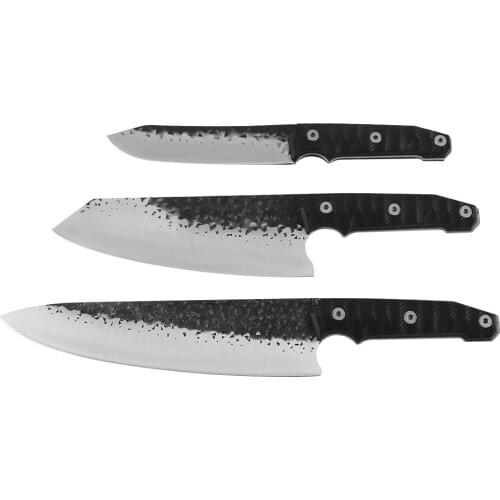 Japanese cuisine PP add fiber concave convex handle hammer grain knife mount chef knife small kitchen knife carving knife