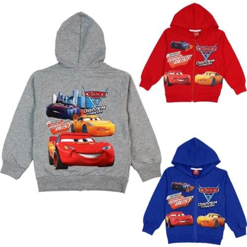 Fall Clothes for Kids McQueen Cars Boys Jacket Spiderman Sweater Coat Frozen Elsa Princess Jackets for Girls Toddler Coats