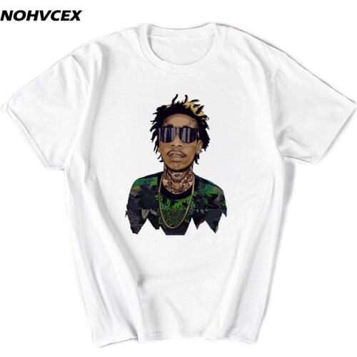 Wiz Khalifa Mens Unisex Designer Short Sleeve Outdoor Wear Tee Shirt