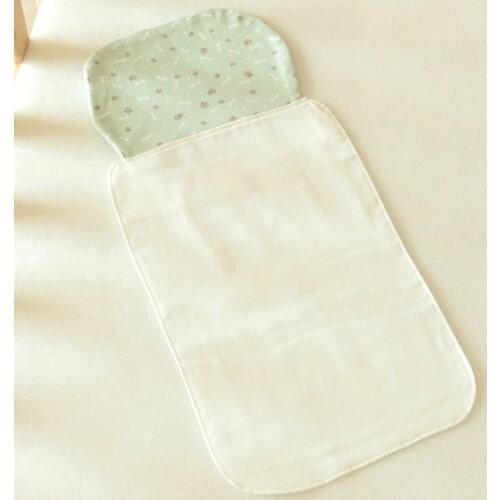 1pc Kindergarten Kids Pad Towel 0-3-6-year-old Colored Baby Increase Gauze Caring Towel Newborn Baby Sweat Towel