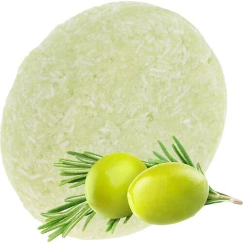 55g Handmade Hair Shampoo Soap Pure Natural Dry Shampoo Soap Hair Care Olives Portable Essentials Scalp Massage