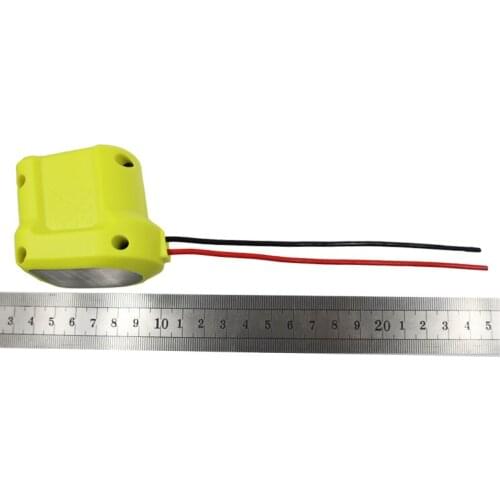 DC Power Supply Wheels Adapter 14 AWG Wires For Ryobi 7.2V 9.8V 12V 14.4V 18V Ni-Cd Ni-Mh Li-ion Battery Dock DIY Battery Bank