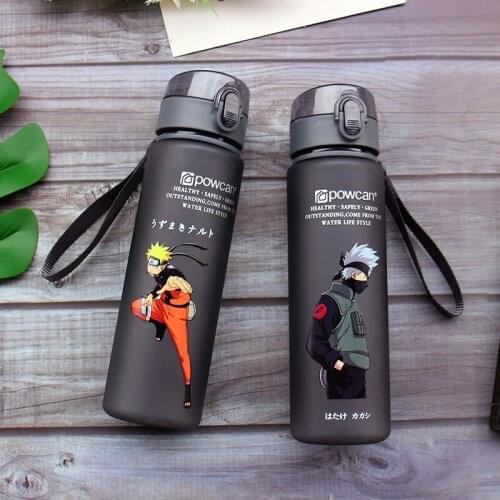 900ml Water Bottle Japan Juice Candy Color Drink Cans CARTOON Plastic Water Bottle Cup Originality Portable Motion Bottle