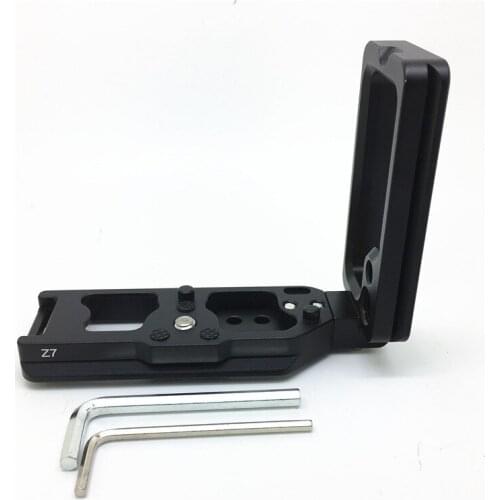 Quick Release L-Plate Bracket Camera Handheld Hand Grip for Nikon Z6 Z7 Quick Release Plate Base Handle Grip