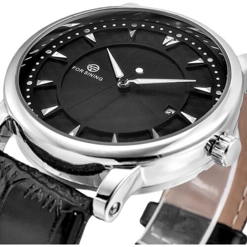 Best Selling Mens Watches Men Sport Watch Automatic Self-winding Wrist Watches Leather Band Mechanical Wristwatches Male Clock