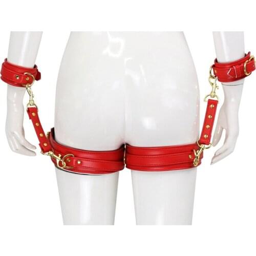 Sex Products Erotic Toys for Adults BDSM Sex Bondage Set Adult Game Handcuffs Ankle Cuff Restraints Sex Toys For Couples