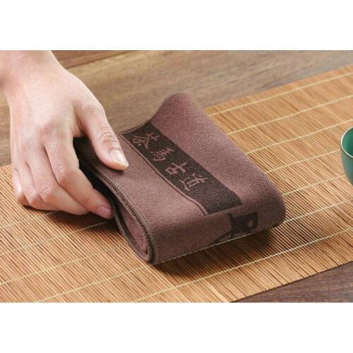 "KingTeaMall" Tea Towel Napkin L39 * W30* Thickness 0.25cm Chinese Gongfu Teawares Teasets Teatools Gifts