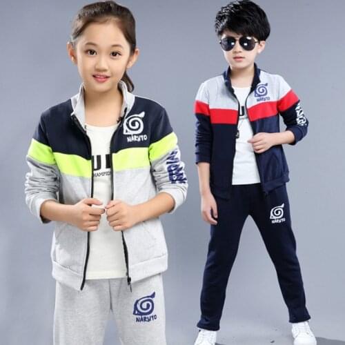 Girls Clothes Sets Sweatshirt + Pants Children Clothing Set Autumn Boys Clothes Kids Sport Suits Teenage Tracksuit 6 8 10 12 yea