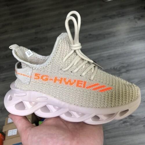 Kids' Snekers Sport Shoes for Boys Mesh Lightweight Sneakers Boys Girls Casual Lace-Up Trainers Children Brand Breathable Shoes