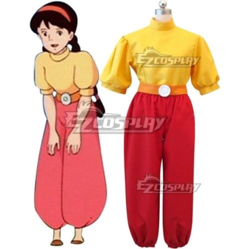 Laputa: Castle in the Sky Princess Lusheeta Toelle Ur Laputa Sheeta Casual Outfit Anime Cosplay Costume E001