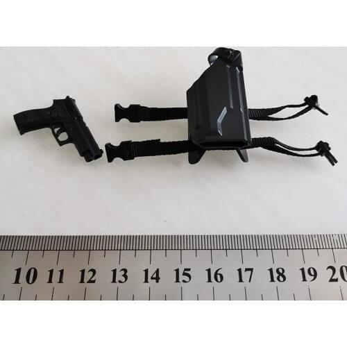 In Stock 1:6 Scale Pistol Holster Soldier Weapon Set Tactical Gun Model 12'' Action Figure Body Collection Toy Accessories Hot