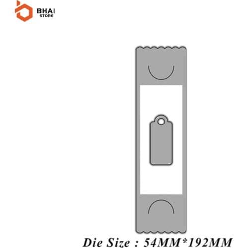 New Arrivals Candy Gift Packag Metal Cutting Dies Scrapbooking DIY Album Stamp Paper Card Embossing Decor Craft