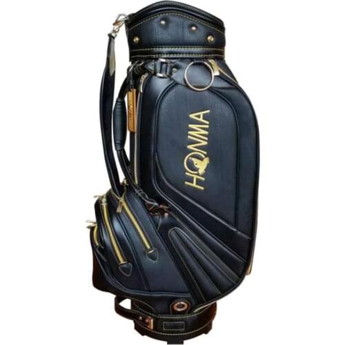 New Men Golf Bag HONMA PU Golf Clubs Bag 9 Inch Golf Standard Bag In Choice Colour Golf Cart Bag