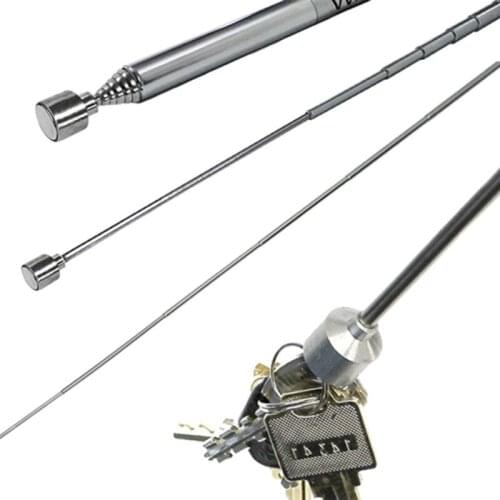 Mini Portable Telescopic Magnet Magnetic Pen Extendable Pick Up Stick Rod Handheld Grab Screw Nut Tool Hotselling 63HF