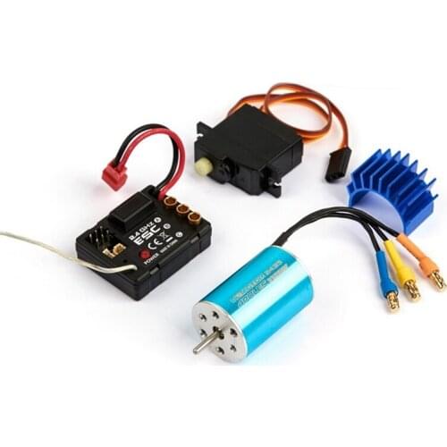 Brushless Motor ESC Receiver Servo Set for SG 1603 SG 1604 SG1603 SG1604 SG1601 1/16 RC Car Upgrade Parts Accessories