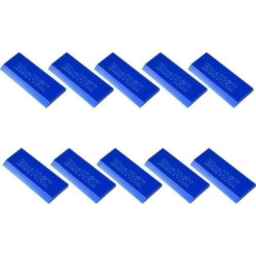 10Pcs Squeegee Rubber Strip Spare Blade Window Tints Vinyl Wrapping Tool Accessories Car Ice Scraper Household Cleaning