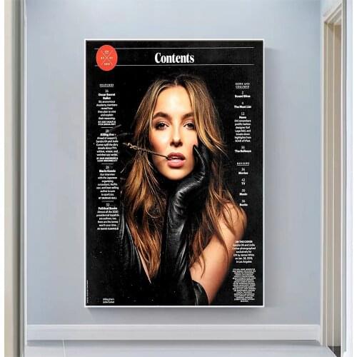 Silk Cloth Wall Poster Jocelyn Binder Sexy Model Star Art Home Decoration Gift
