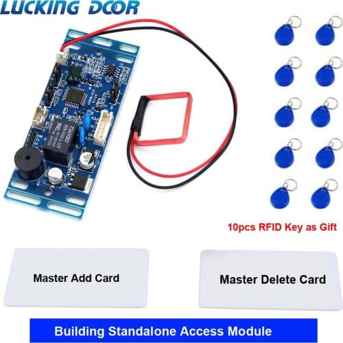 125Khz 13.56Mhz RFID Proximity Access Control System Board Building intercom module Embedded Access Control module 15000 user