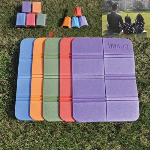 1 PCs Outdoor Camping Travel Folding Cushion Waterproof Mat Beach XPE Portable Pad Ultralight Moisture C8M8