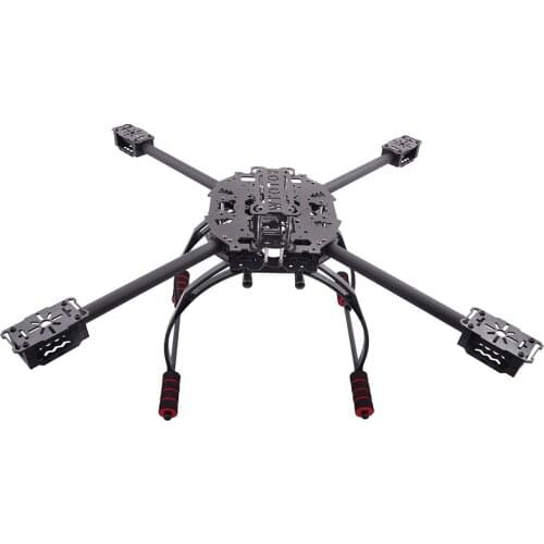 FPV HJ-6504 Carbon Fiber Folding Four-axis Quadcopter Aircraft Frame Kit