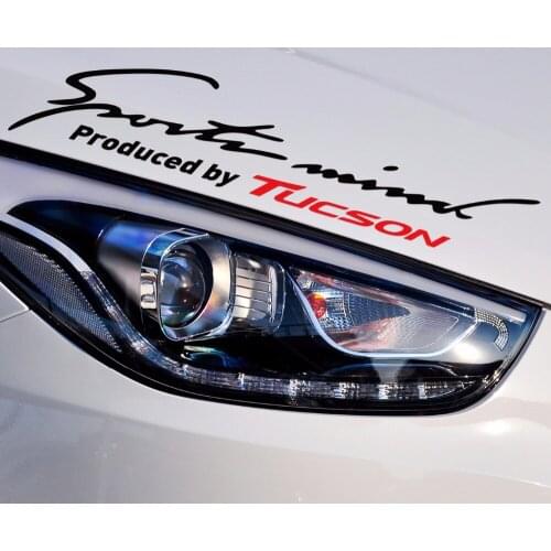 Customization Sport Car Covers Stickers Decal Car Styling For hyundai tucson 2016 car accessories