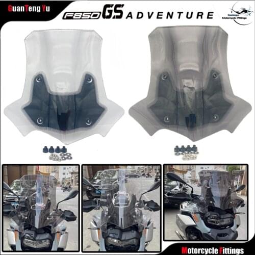 For BMW F850GS Adventure ADV 2019+ New motorcycle wind deflector increased F850GSADV windshield 4.5MMwindshield high quality GSA