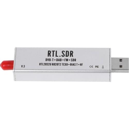 0.1Mhz-1.7Ghz Rtl-Sdr V3 Rtl2832U 1Ppm Tcxo Hf Biast Sma Software Defined Radio