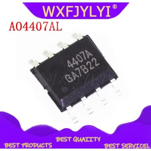 10pcs/lot AO4407AL AO4407A AO4407 4407A 4407 SOP8 30V 12A P-Channel MOSFET