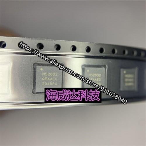 10PCS/lot NRF52832-QFAA NRF52832 NRF52832QFAA NRF52832-QFAA-R N52832 QFN48 New IC chip 5pcs/lot