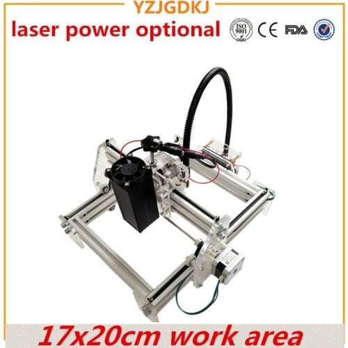 1720 laser engraving toy grade DIY desktop micro laser engraving machine marking laser power optional big power mark on dog tag
