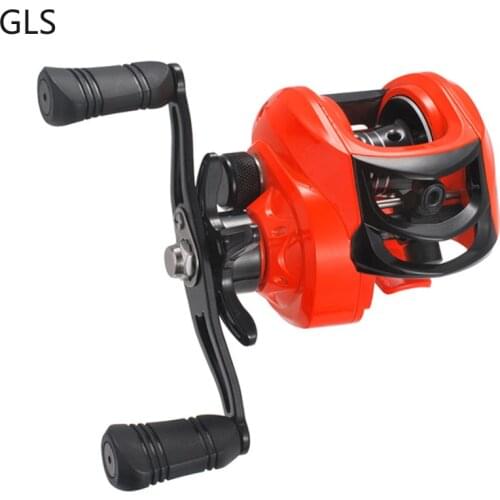 2021New 7.2:1 High Speed Fishing Reel 17+1BB Lightweight Metal Spool 10-speed Brake Control Baitcasting Reel