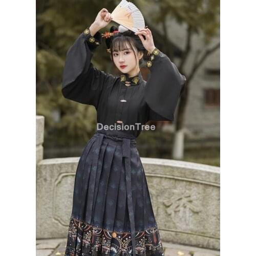 2021 women chinese hanfu ming dynasty costumes ancient hanfu robe chinese traditional clothes stage fairy performance costume