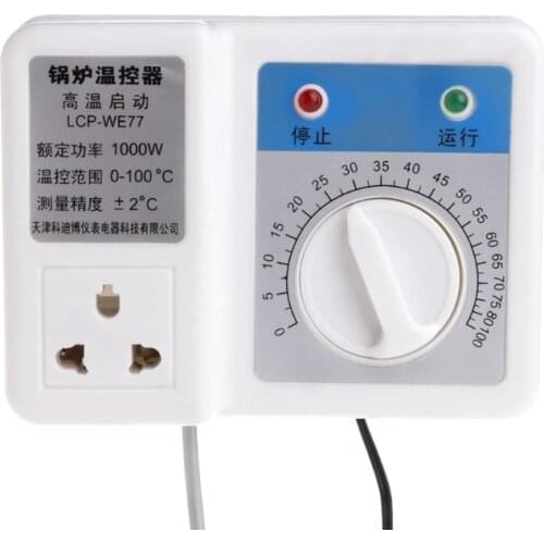 220V 1000W Boiler Thermostat Regulator Circulating Pump Temperature Controller U1JB