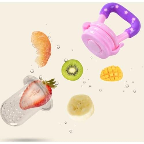 3 Pacifiers Baby Pacifiers Feeder Kids Fruit Feeder Nipples Feeding Safe Baby Supplies Nipple Teat Pacifier Bottles